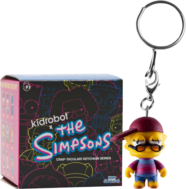 Crap-tacular Blind Box 2” Vinyl Keychain - Simpsons Clipart (723x732), Png Download
