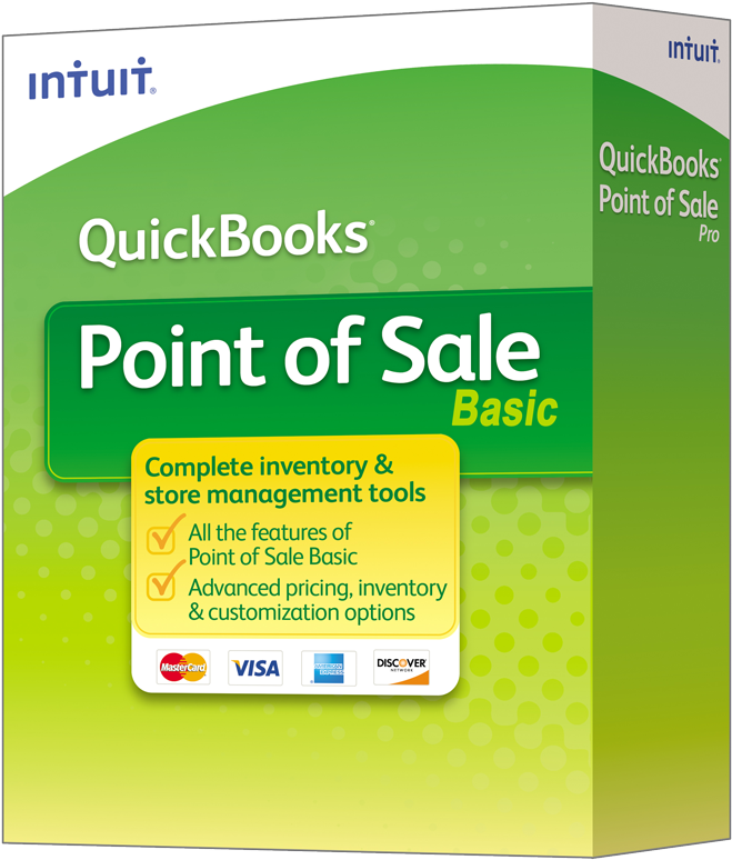 Intuit Quickbooks Point Of Sale V12 Basic - Quickbook Point Of Sale 2017 Clipart (800x800), Png Download
