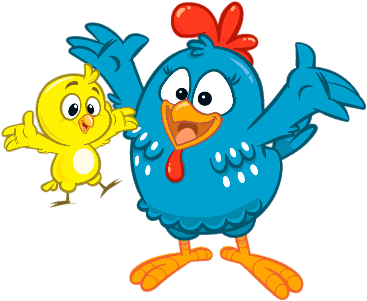 Download - Personajes De La Gallina Pintadita Clipart (780x632), Png Download