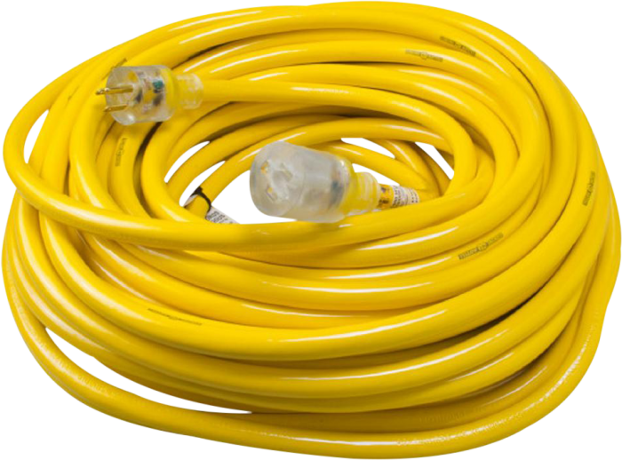 50' Extension Cord - General Hardware Products Png Clipart (700x518), Png Download