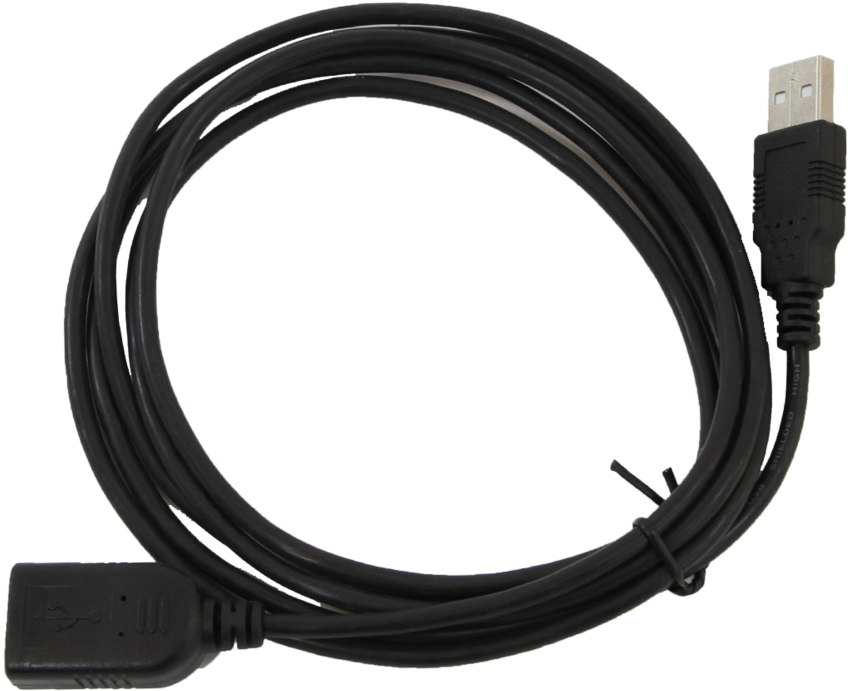 Mscb6e 6-foot Usb - Usb Cable Clipart (1000x1000), Png Download