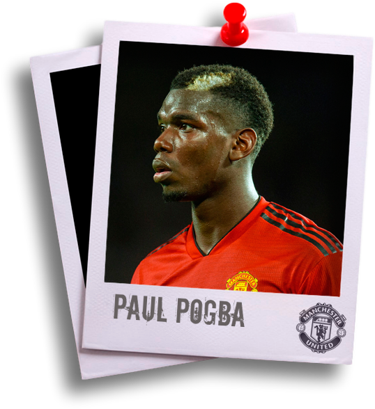 Paul Pogba - Pogba Real Madrid Barcelona Clipart (561x618), Png Download