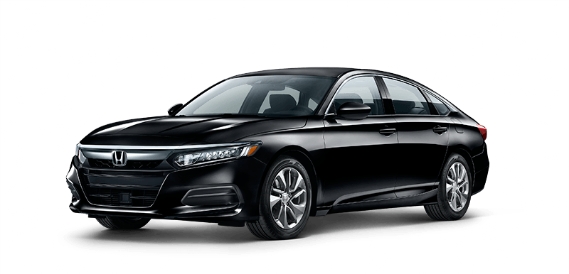 2018 Honda Accord Vs - 2019 Honda Accord Lx Black Clipart (800x386), Png Download