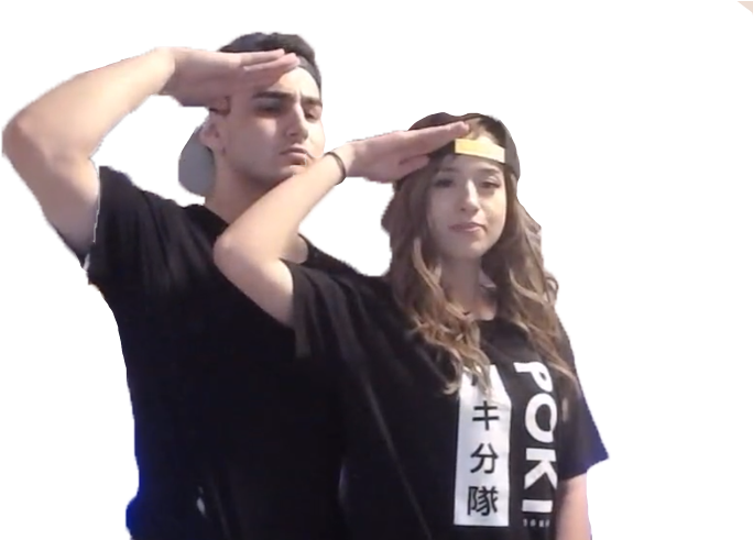 Requestpetition To Have Foki7 Be An Emote - Girl Clipart (722x490), Png Download