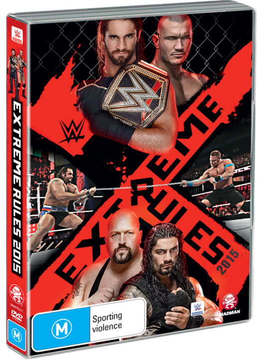 Extreme Rules - Extreme Rules 2018 Dvd Cover Clipart (516x724), Png Download