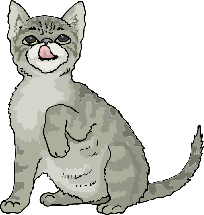 Siamese Cat Thai Cat Kitten Himalayan Cat Russian Blue - Transparent Tortoiseshell Cat Clipart - Png Download (711x750), Png Download