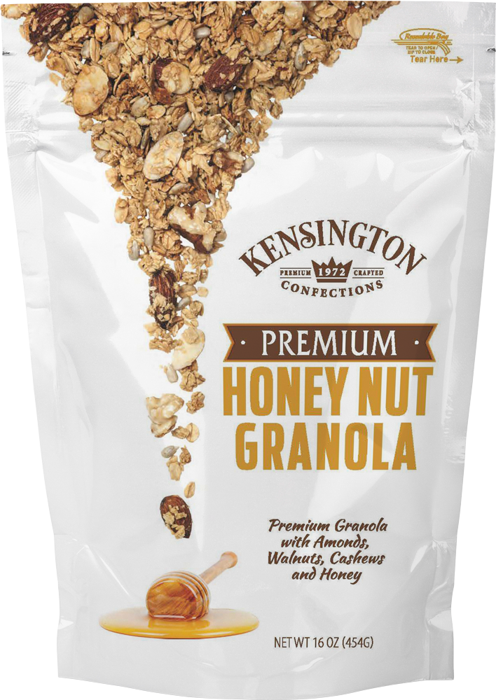 2165999 Kc Honey Nut Granola 16oz - Muesli Clipart (708x1000), Png Download