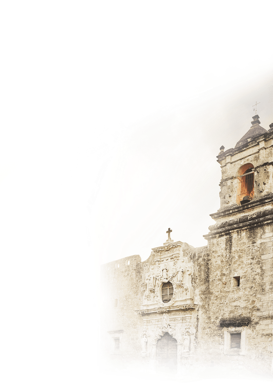 Big City Little Budget Guide To Texas - Mission San José Y San Miguel De Aguayo Clipart (881x1232), Png Download