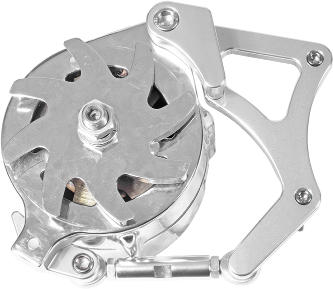 These Ford Cleveland Low Mount Alternator Brackets - 302 Ford Low Mount Alternator Bracket Clipart (709x580), Png Download