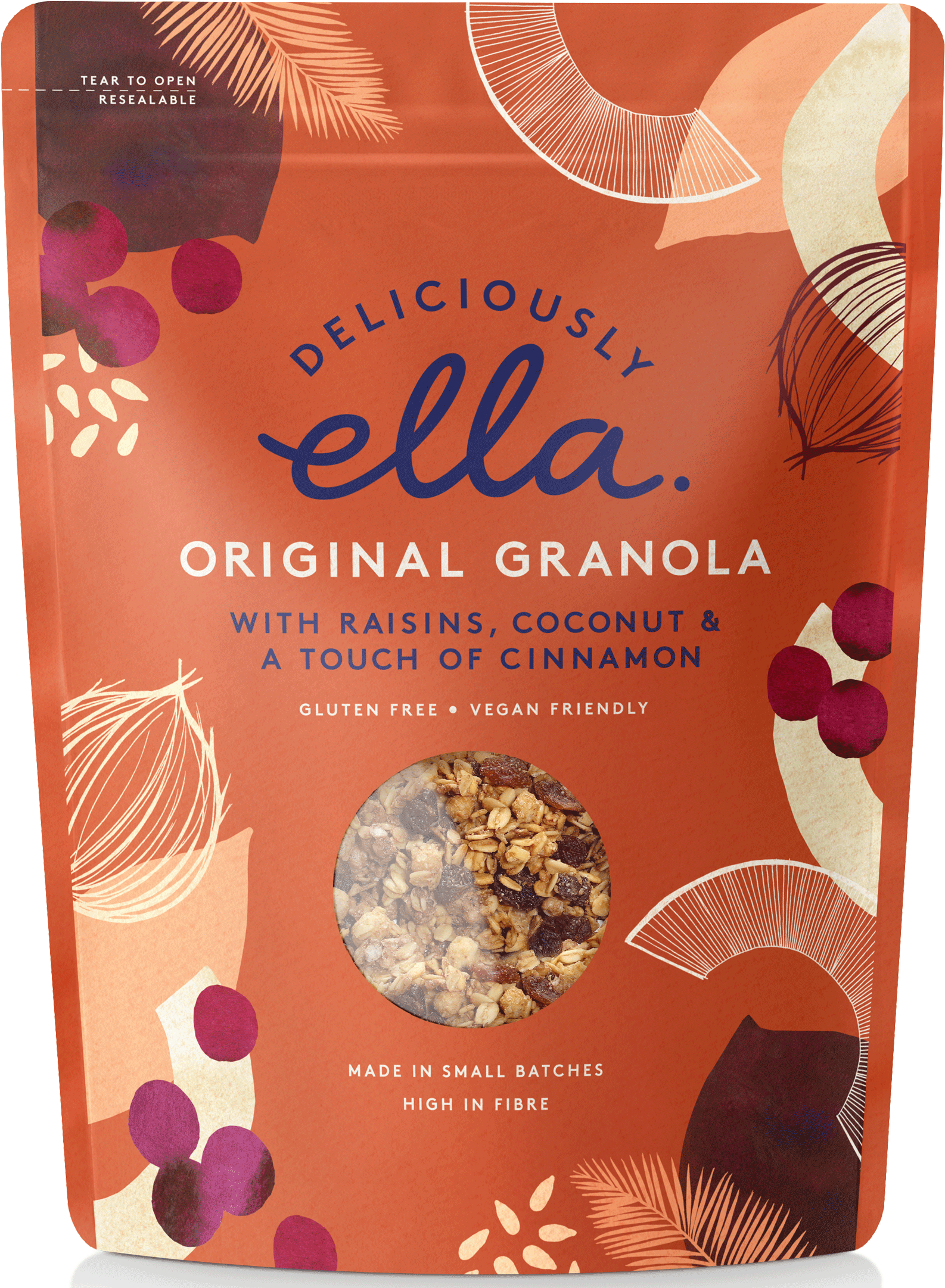 Deliciously Ella Original Granola 4 X 500g - Deliciously Ella Original Granola Clipart (1652x2193), Png Download