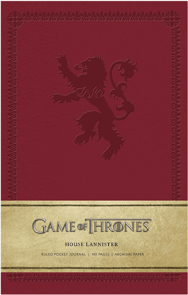 Stationery - Game Of Thrones Lannister Journal Clipart (600x600), Png Download