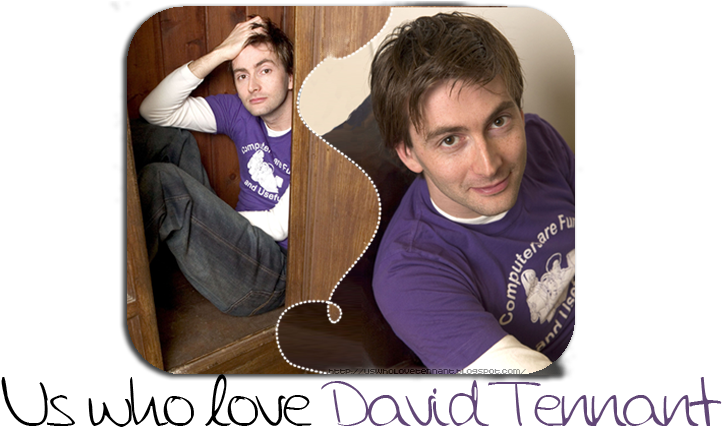 {us Who Love David Tennant} - Sitting Clipart (722x427), Png Download