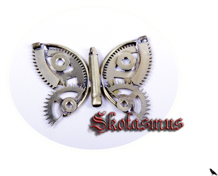 Steampunk Butterfly - Bandit Jacket Clipart (767x600), Png Download