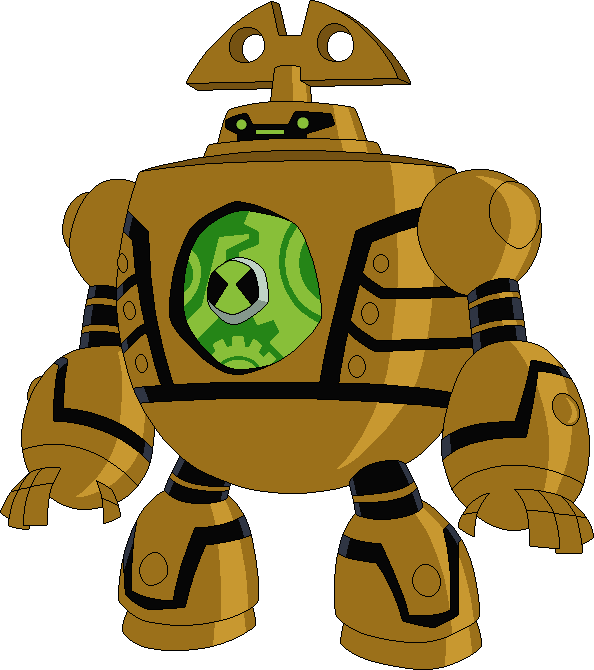 [ Img] - Clockwork Ben 10 Clipart (594x670), Png Download