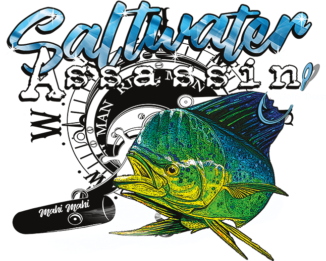 Saltwater Assassin Mahi Mahi - Illustration Clipart (675x675), Png Download