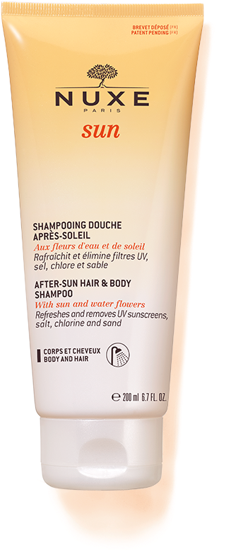Nuxe Sun After-sun Hair And Body Shampoo - Nuxe Shampooing Douche Apres Soleil Clipart (800x800), Png Download