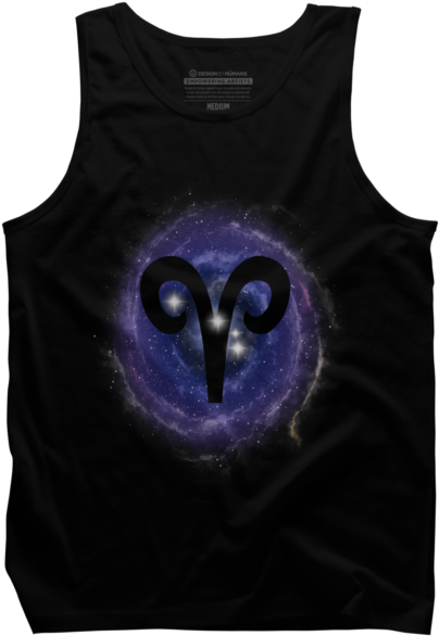 Aries Zodiac Sign And Constellation Stars - Active Tank Clipart (650x650), Png Download