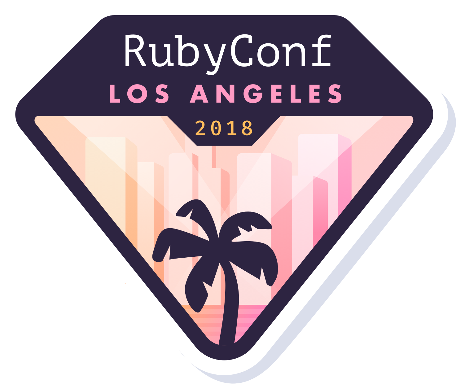 Rubyconf 2018 Logo Original - Rubyconf 2018 Clipart (1472x1240), Png Download