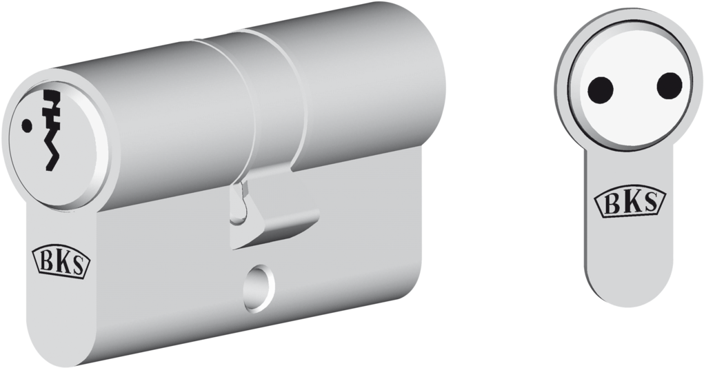 3313 Double Cylinder From One Side With Socket Wrench - Usb Flash Drive Clipart (1200x750), Png Download