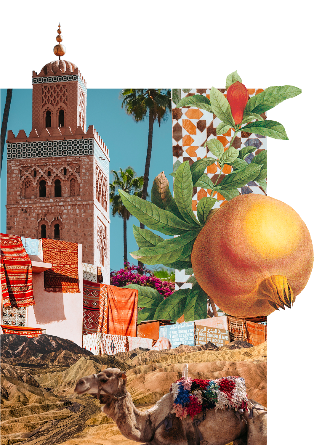 Koutoubia Mosque Clipart (1400x1800), Png Download