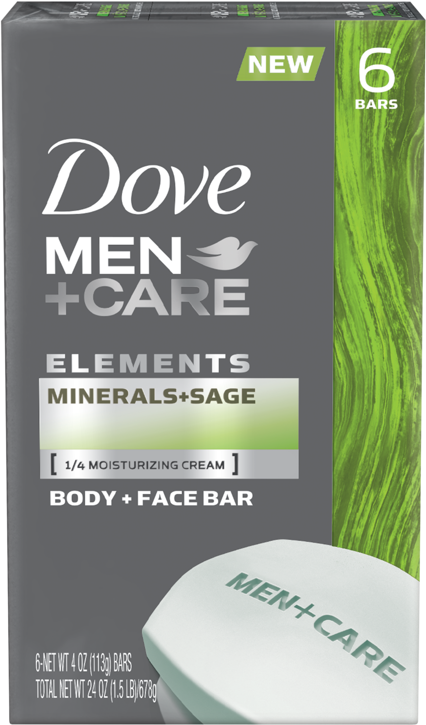 Dove Men Care Minerals Sage Clipart (1500x1500), Png Download
