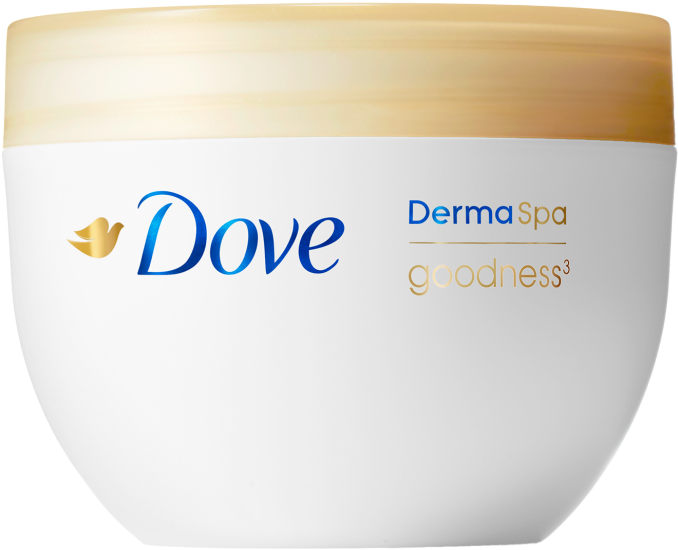 Dove Derma Spa Body Cream Clipart (985x985), Png Download