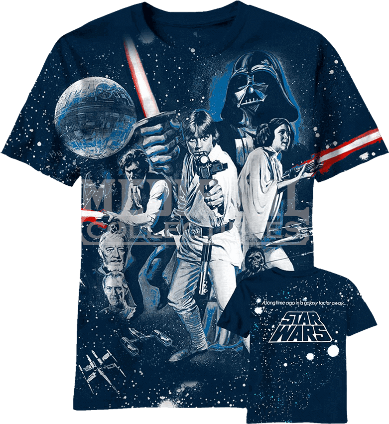 Star Wars Glow In The Dark Cast T Shirt - Star Wars Empire Strikes Back Tshirt Clipart (850x850), Png Download