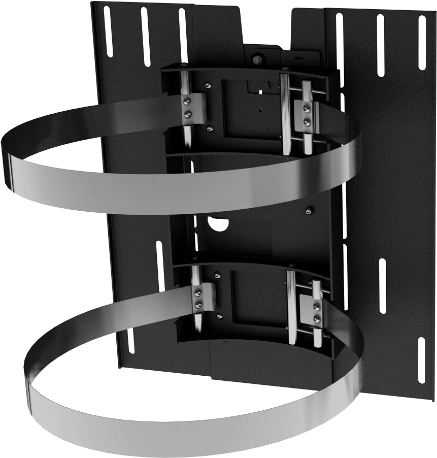 Column Tv Mount Clipart (861x902), Png Download