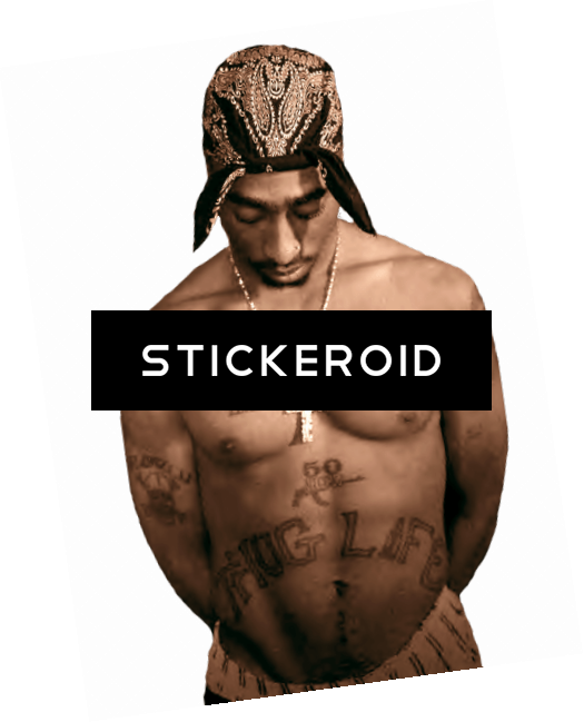 Tupac Shakur Looking Down - Tupac Shakur Clipart (525x649), Png Download