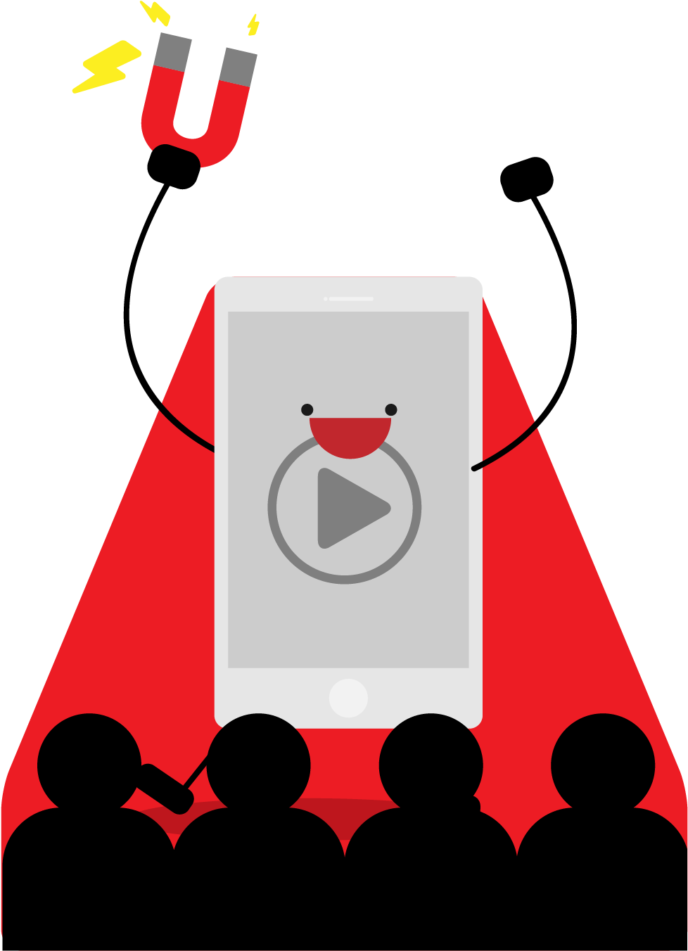 Tablet With Video Resized - Illustration Clipart (1500x1500), Png Download