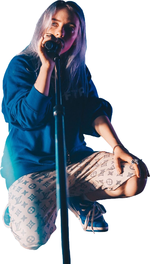Billie Eilish House Of Blues Clipart (480x845), Png Download