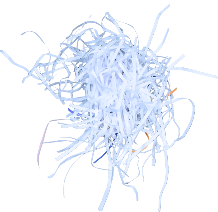 Duox - Shredded-paper - Darkness Clipart (700x700), Png Download