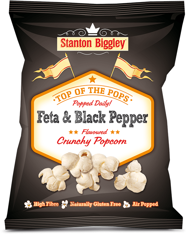 Black Pepper And Feta Popcorn Clipart (713x850), Png Download