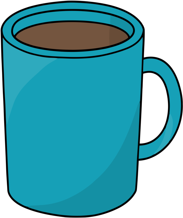 Coffee Cup Line Art Email Mug Clipart (635x750), Png Download