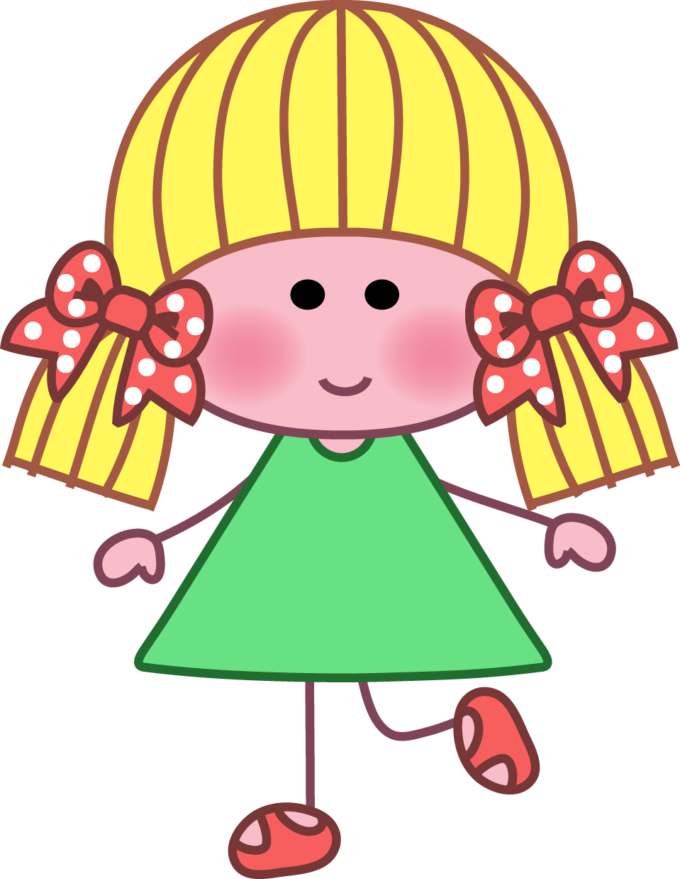 Picture Black And White Download Girls G Pinterest - Dibujo De Una Nena Clipart (959x1238), Png Download