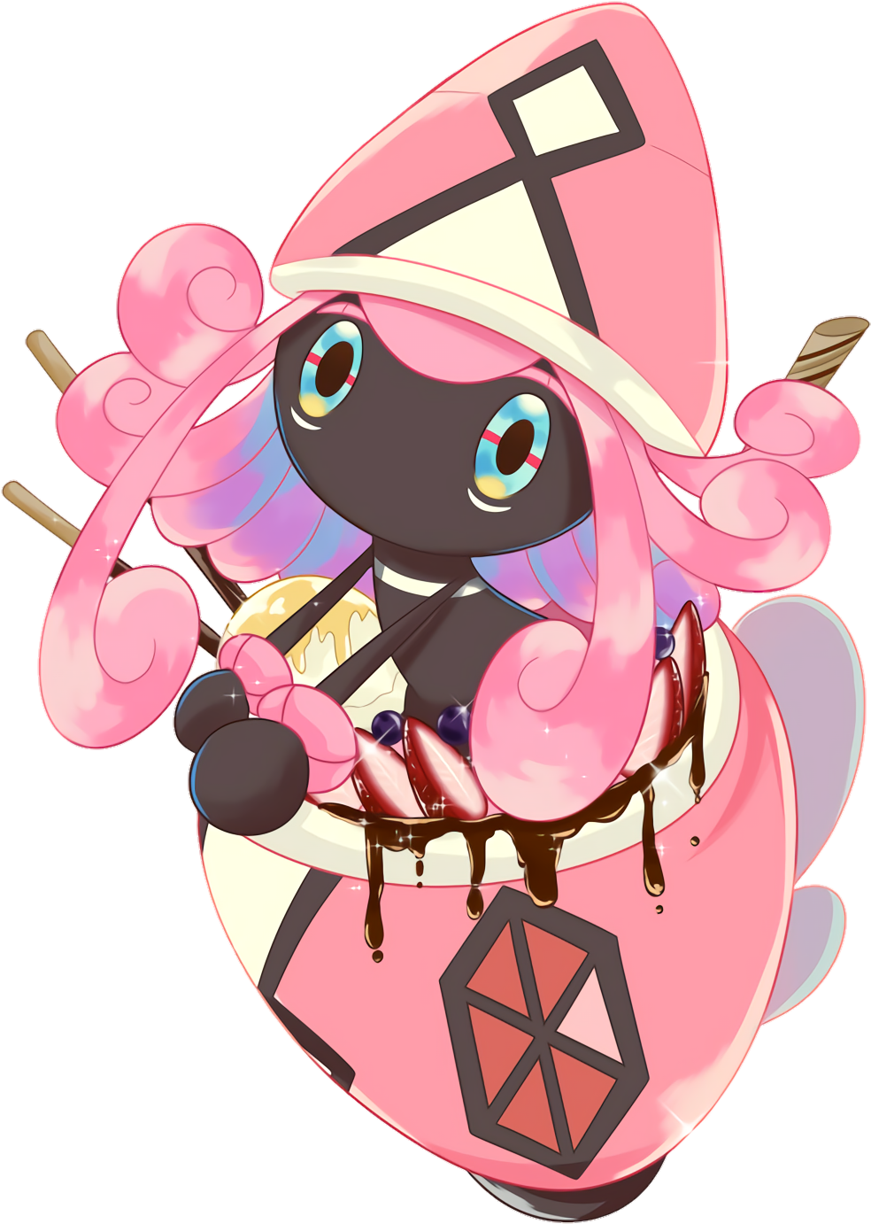 View Martian , - Pokemon Tapu Lele Cute Clipart (1200x1460), Png Download