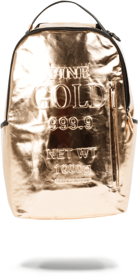 Gold Brick Rose Backpack - Sprayground Backpack Clipart (802x1023), Png Download