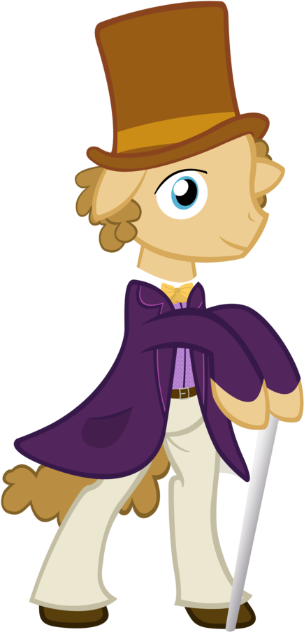 Comments - Willy Wonka Pony Clipart (585x1024), Png Download