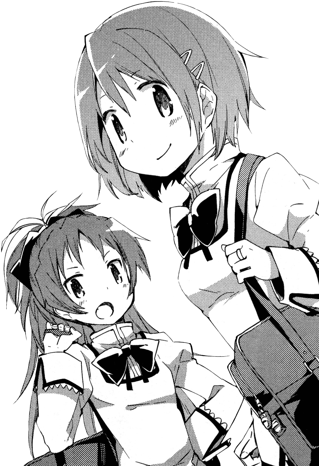 Manga And Pink Clipart (1161x1595), Png Download