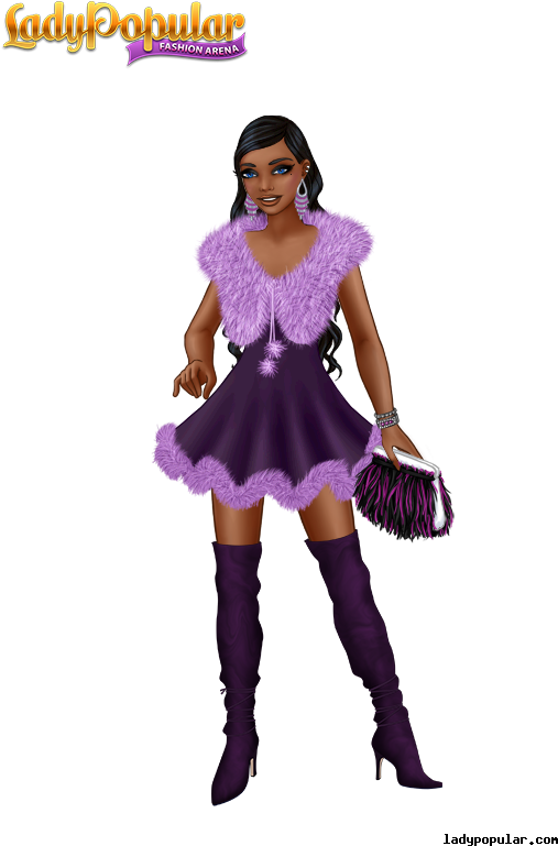 Michonne - Lady Popular Venice Carnival Clipart (600x800), Png Download