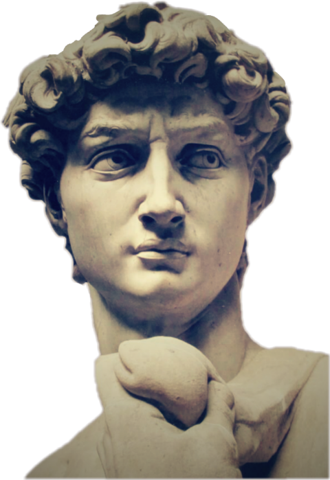 Michelangelo David Look Alike Clipart (480x699), Png Download