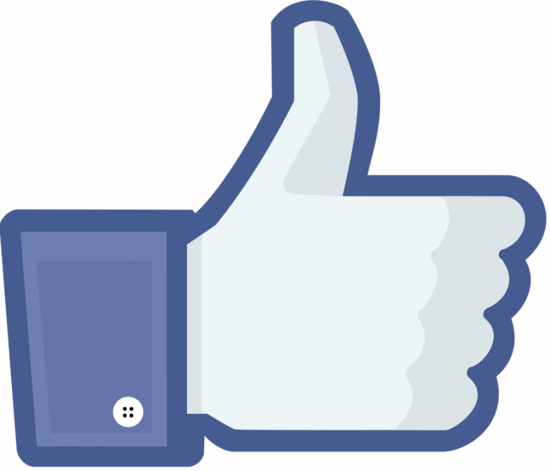 Wikimedia Commons - Facebook Like Png Clipart (800x685), Png Download