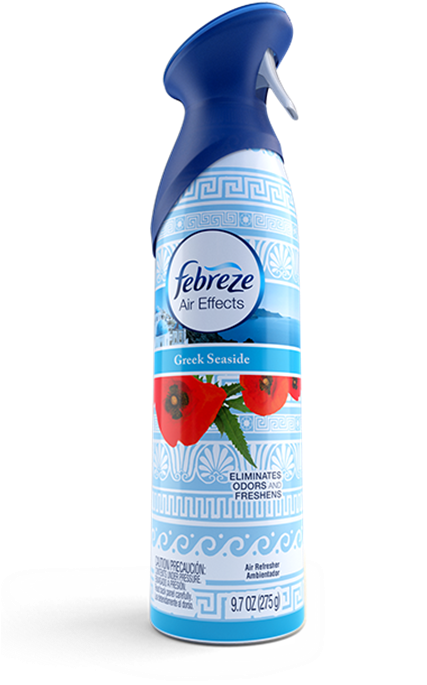 Odor Removal Spray - Febreze Ocean Clipart (460x703), Png Download