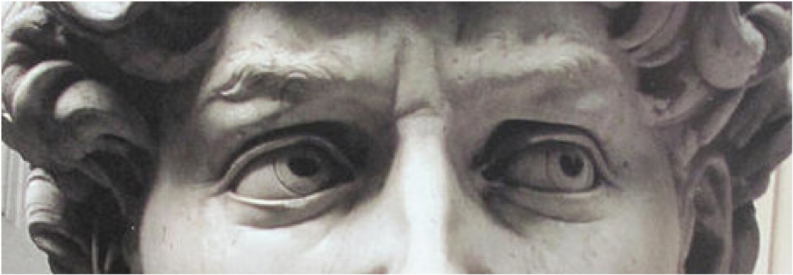 David Michelangelo Clipart (1200x466), Png Download