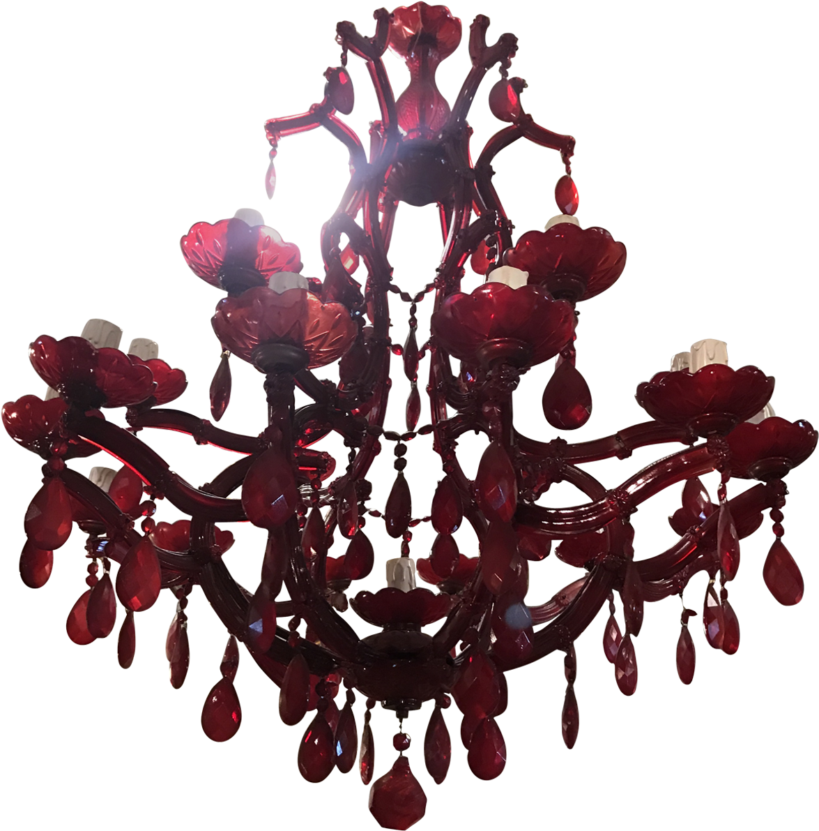 Glass Ceiling Lights, Glass Chandelier, Chandelier - Ceiling Fixture Clipart (1200x1200), Png Download