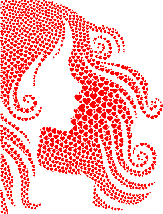 Hair Computer Icons Woman Raster Graphics Encapsulated - Only Thing Better Than Having You Clipart (571x749), Png Download
