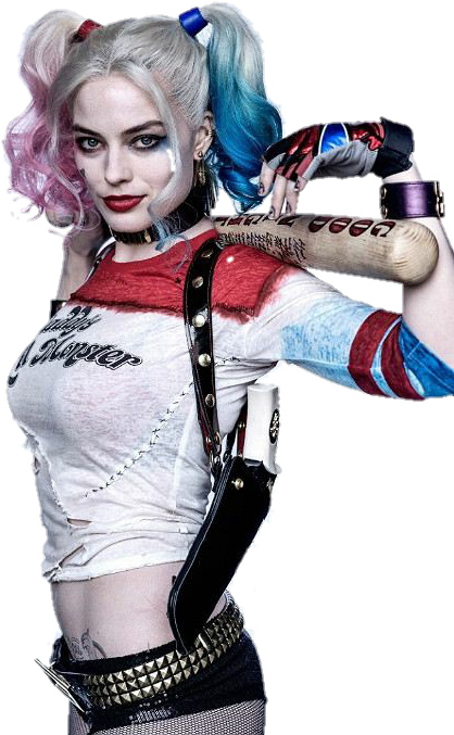 #harley #harleyquinn #margotrobbie #jaredleto #joker - Disfraces De Halloween Hechos A Mano Clipart (520x690), Png Download