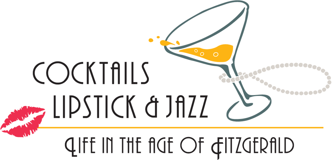 Cocktails, Lipstick & Jazz Brings The Roaring Twenties - Beso Clipart (1122x541), Png Download