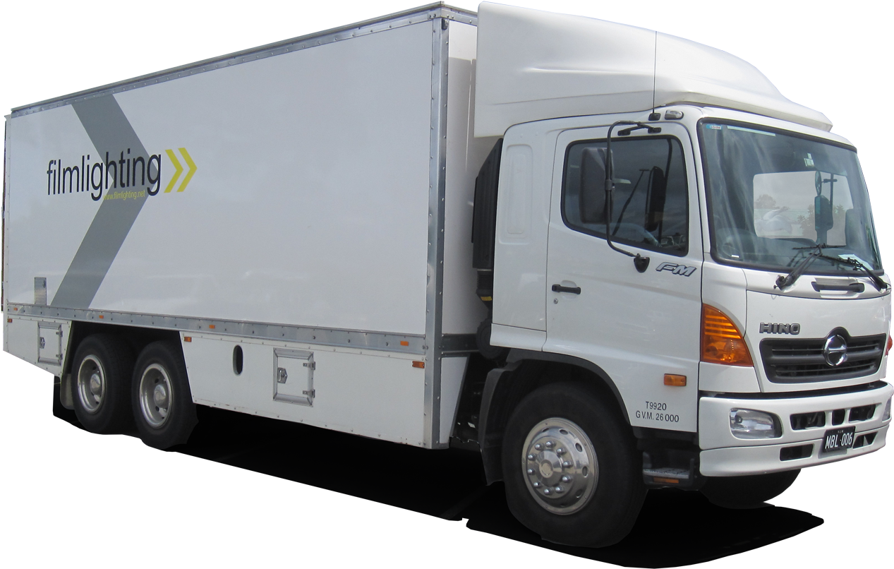 Film Lighting Trucks & Equipment - Trailer Truck Clipart (1296x968), Png Download