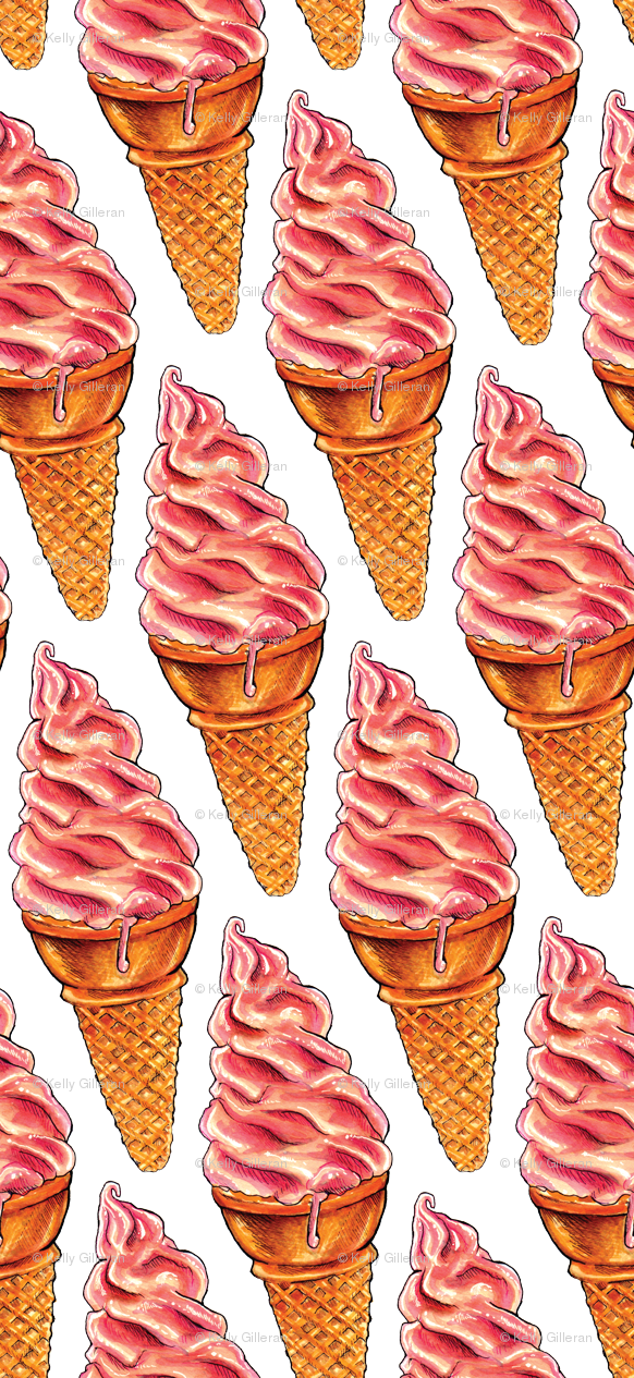 Ice Cream Cone Clipart (582x1265), Png Download
